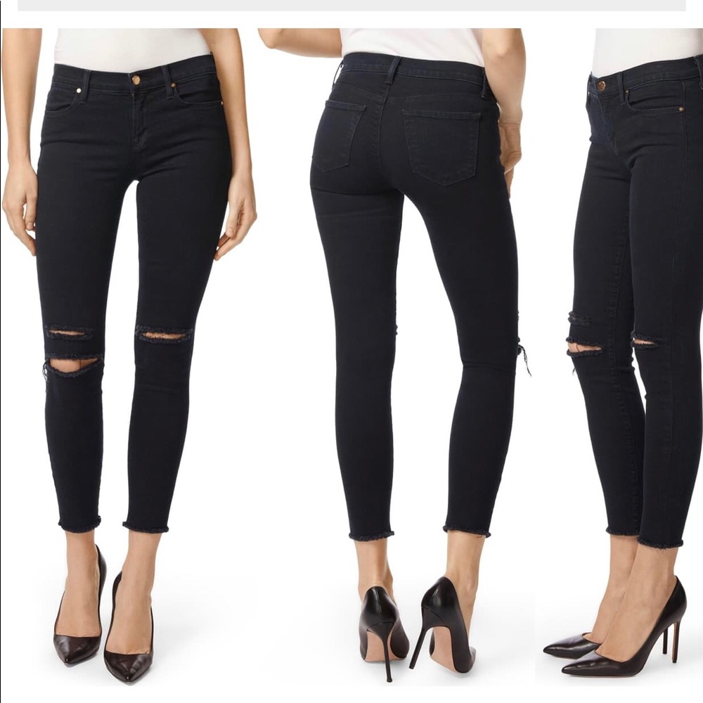 J brand distressed skinny Jean